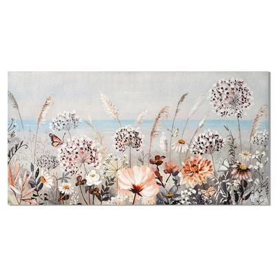 Rabat Blossom Bliss Flowers Canvas Wall Art 60x120x3Cm