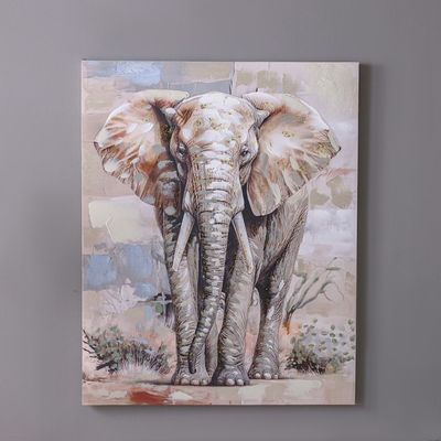 Rabat Majestic Elephant Canvas Wall Art 80x100x3Cm