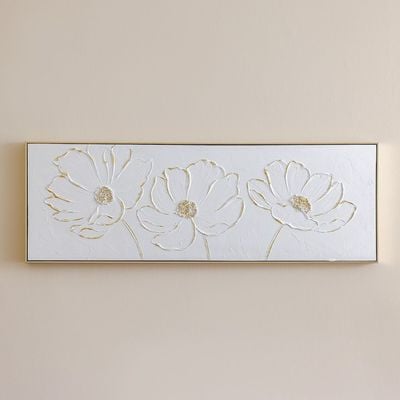 Rabat Petals In Harmony Framed Wall Art 52x152x4.5Cm