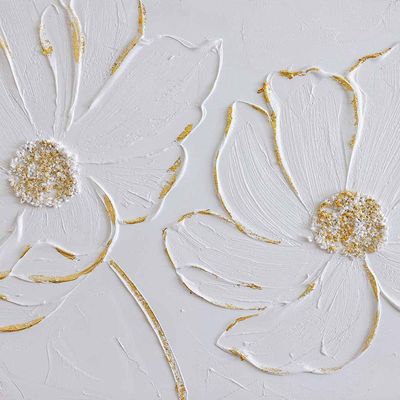 Rabat Petals In Harmony Framed Wall Art 52x152x4.5Cm