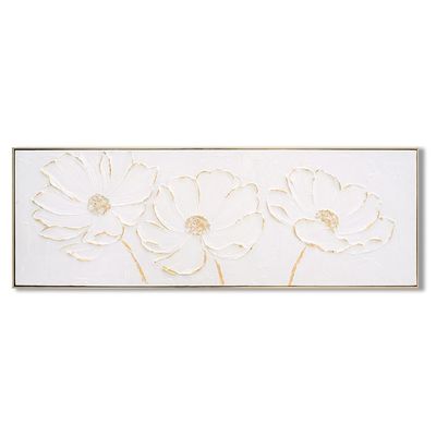 Rabat Petals In Harmony Framed Wall Art 52x152x4.5Cm