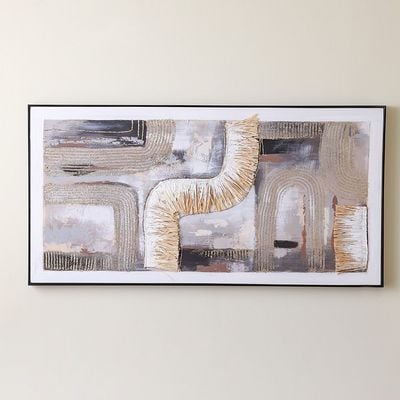 Rabat Surreal Symphony Print Framed Wall Art 72x142x4.5Cm