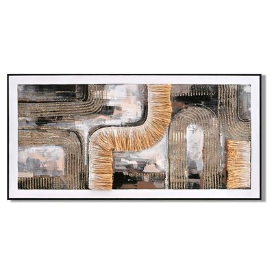 Rabat Surreal Symphony Print Framed Wall Art 72x142x4.5Cm