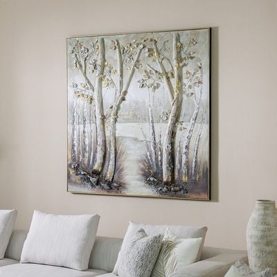 Rabat Enchanted Forest Canopy 1 Framed Wall Art 152x152x4.5+4Cm