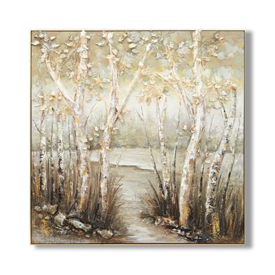 Rabat Enchanted Forest Canopy 1 Framed Wall Art 152x152x4.5+4Cm