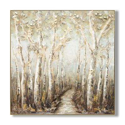 Rabat Enchanted Forest Canopy 2 Framed Wall Art 152x152x4.5+4Cm