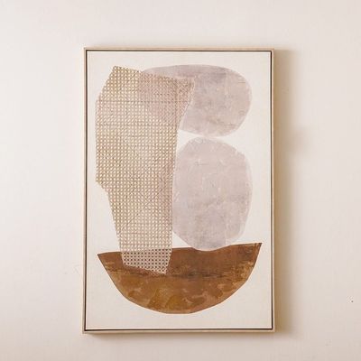 Cyprus Canvas Geometry Euphoria 1 Framed Wall Art 82.6X122.6Cm