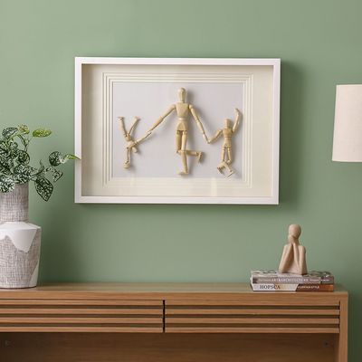 Skia Glass & PP Andy Family Shadow Boxes 70x50x60Cm