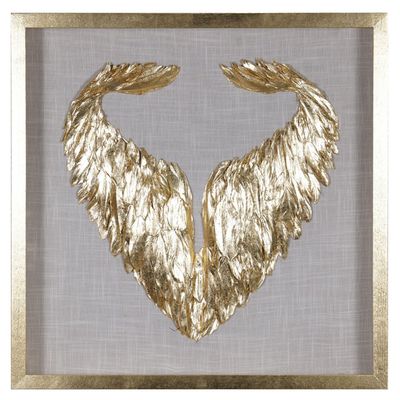 Skia Glass & PP Wings Of Flame Shadow Boxes 60x60x60Cm Skia Glass & PP Wings Of Flame Shadow Boxes 60x60x60Cm