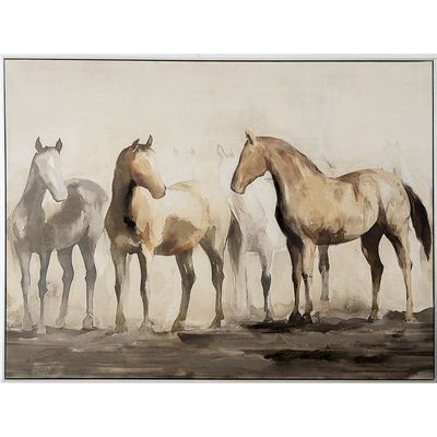 SS25 Norfolk Troop Of Horses Oil Painting 122.5x92.5Cm