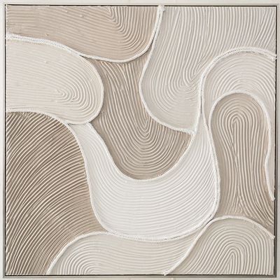 SS25 Norfolk Swirls Of The Dune Oil Painting 102.5x102.5Cm
