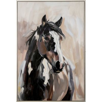 SS25 Norfolk Pretty Horse Oil Painting 82.5x122.5Cm
