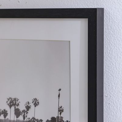 Latin Deep In Skate Boarding Wall Art W. Glass Frame 50X70Cm