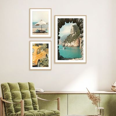Latin Vacay Vibes S/3 Print Canvas 1Pc:40X60
2Pcs:30X40
