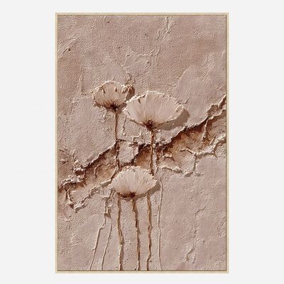 Marrakech Terra 1 Handpainted Wall Art 80X120Cm