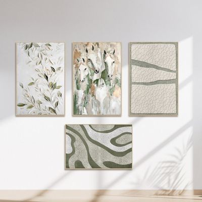 Marrakech Whispering Handpainted Wall Art 80X120Cm