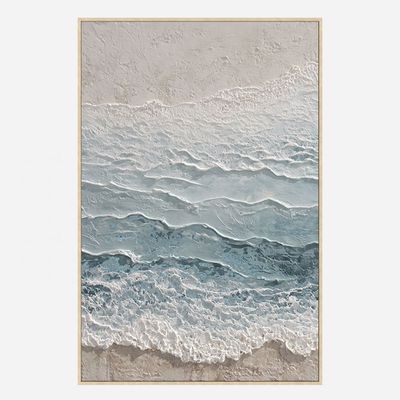 Marrakech Ocean Handpainted Wall Art 80X120Cm