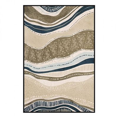 Marrakech Dune Handpainted Wall Art 80X120Cm