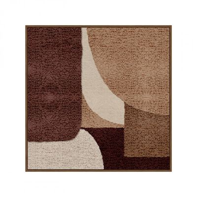 Marrakech Veil Wool Wall Art 80X80Cm