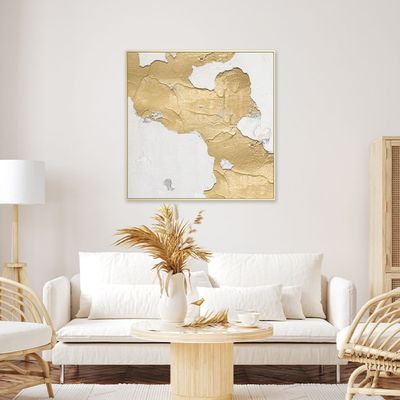 Marrakech Horizon Handpainted Wall Art 100X100Cm