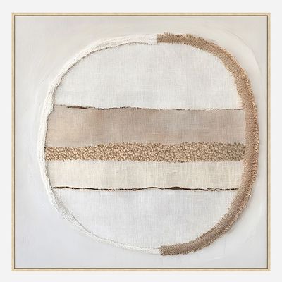 Marrakech Serenity Handpainted Wall Art 100X100Cm