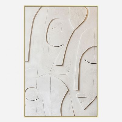 Marrakech Whispered Handpainted Wall Art 80X120Cm