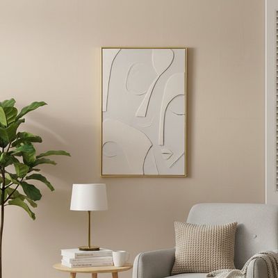 Marrakech Whispered Handpainted Wall Art 80X120Cm