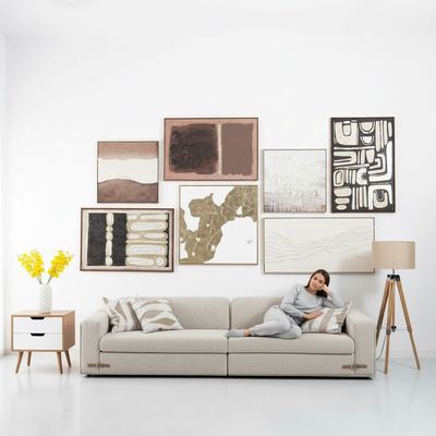 Marrakech Arcane Handpainted Wall Art 80X120Cm