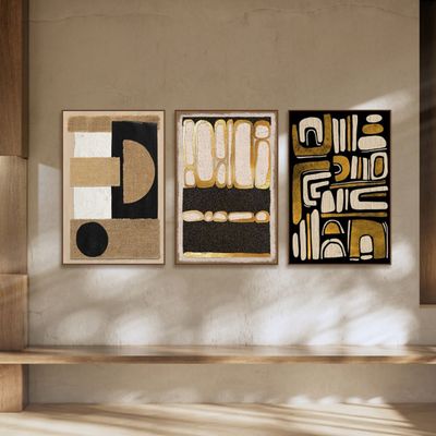 Marrakech Arcane Handpainted Wall Art 80X120Cm