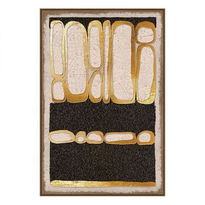 Marrakech Trace Handpainted Wall Art 80X120Cm