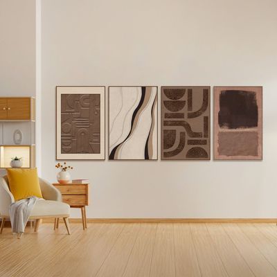 Marrakech Ancients 3D Handpainted Wall Art 80X120Cm