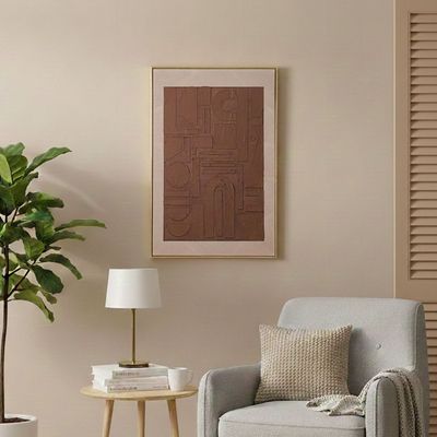 Marrakech Ancients 3D Handpainted Wall Art 80X120Cm