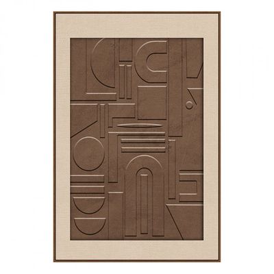 Marrakech Ancients 3D Handpainted Wall Art 80X120Cm