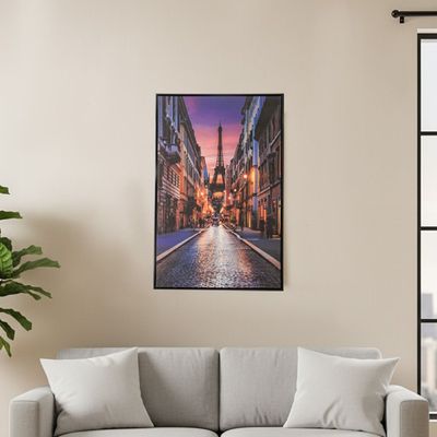 Marrakech Paris Pinted Wall Art 80X120Cm