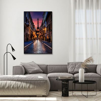 Marrakech Paris Pinted Wall Art 80X120Cm