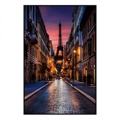 Marrakech Paris Pinted Wall Art 80X120Cm