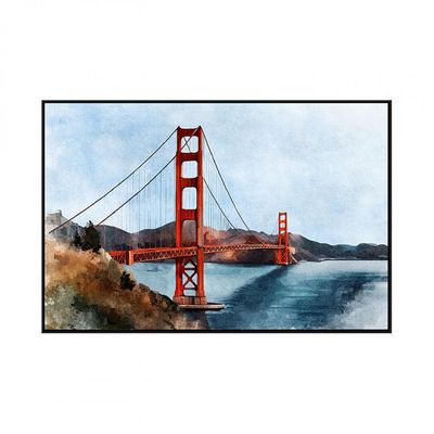 Marrakech Golden Bridge Printed Wall Art 80X120Cm