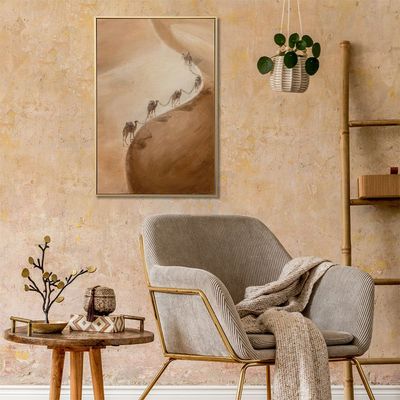 Lymora Desert Oil Painting Wall Art 60X90X3.5CM