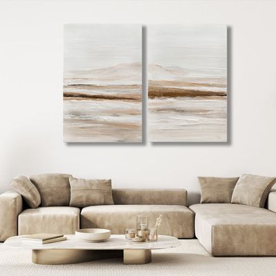 Lymora Dunes Oil Painting Wall Art 60X90X3.5CM
