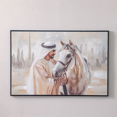 Lymora Faris Handpainted Wall Art 120X80X3.5CM