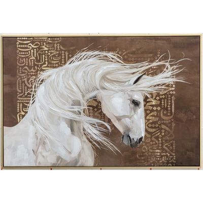 Jannah Batal Handpainted Wall Art 120X80X3.5CM