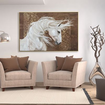 Jannah Batal Handpainted Wall Art 120X80X3.5CM