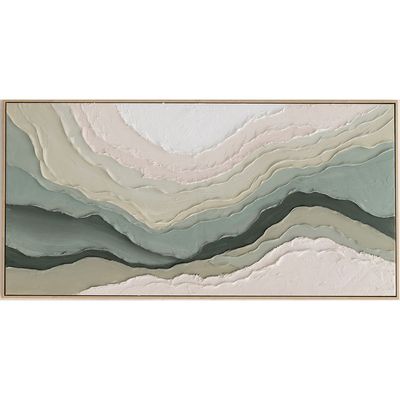Lymora Murmur Painting Wall Art 140X70X3.5CM
