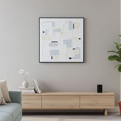 Lymora Cascade Painting Wall Art 80X80X4CM