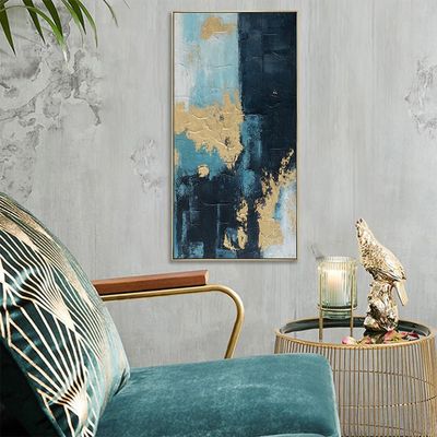 Lymora Gold Rush 01 Oil Painting Wall Art 70X140X3.5CM