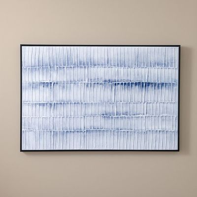 Lymora Blue Haze Oil Painting Wall Art 80X120X3.5CM