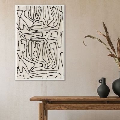 Lymora Labyrinth Oil Painting Wall Art 60X90X3.5CM