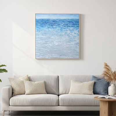 Lymora Underwater Printed Wall Art 80X80X3.5CM