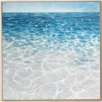 Lymora Underwater Printed Wall Art 80X80X3.5CM