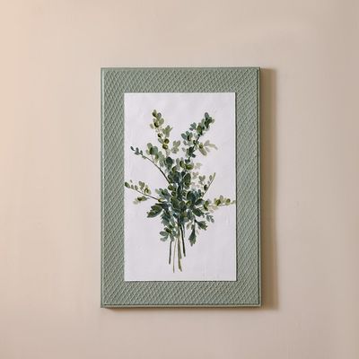 Lymora Fern Oil Painting Wall Art 60X90X3.5CM